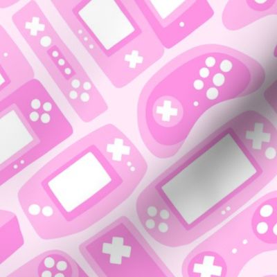  Video Game Controllers in Pink 2X