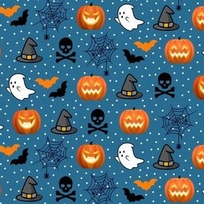 halloween icons (medium) \\ pumpkins  \\ ghosts  \\ skull and cross bone  \\ spooky