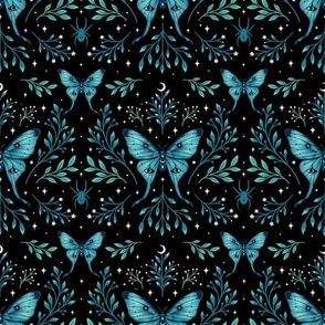 Mystical Butterfly-Turquoise Blue