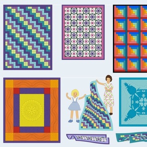 dollhouse quilts