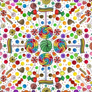 Candy Kaleidoscope (large scale) 