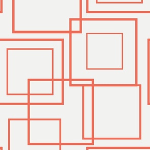 Overlapping Cubes Orange_Large