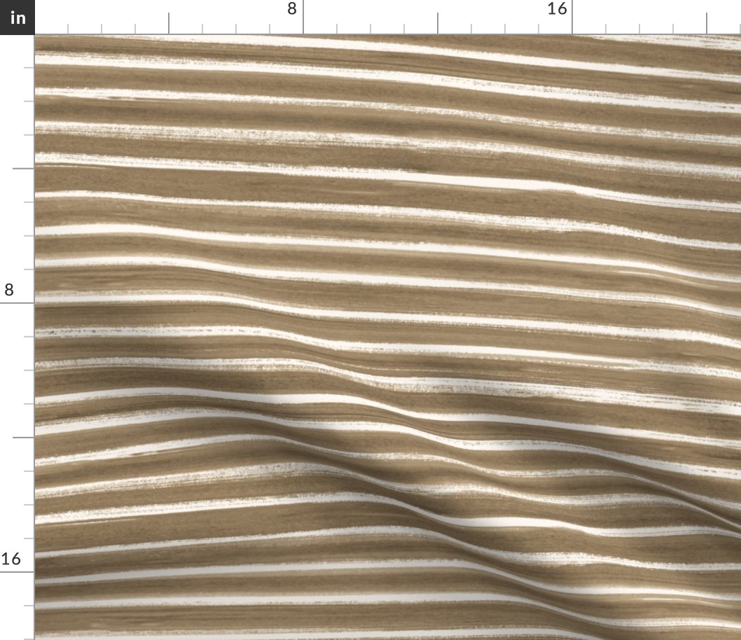 coffee sepia watercolor stripes