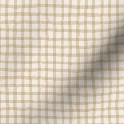 soft gingham Sepia light Coordinate