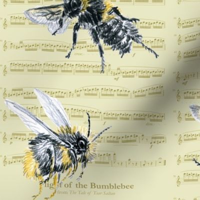 flight of the bumblebee - large gold