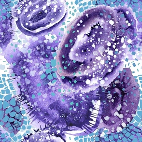 Purple  Watercolour Minerals