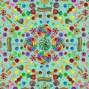 Candy Kaleidoscope (large scale)  