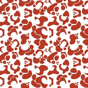 leopard spots 1-red white