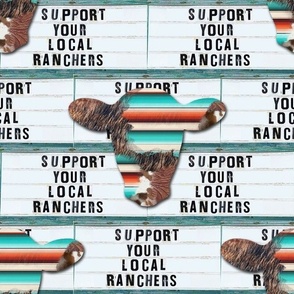 support ranchers sign calf head