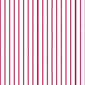Red Lines on White Background