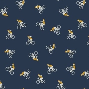 MINI Simple Modern Bicycles - Navy and Mustard