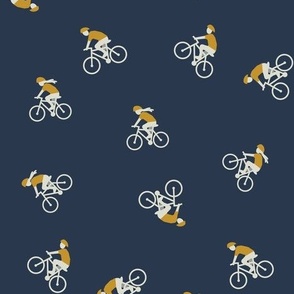 Bike Riding Fabric, Wallpaper and Home Decor | Spoonflower
