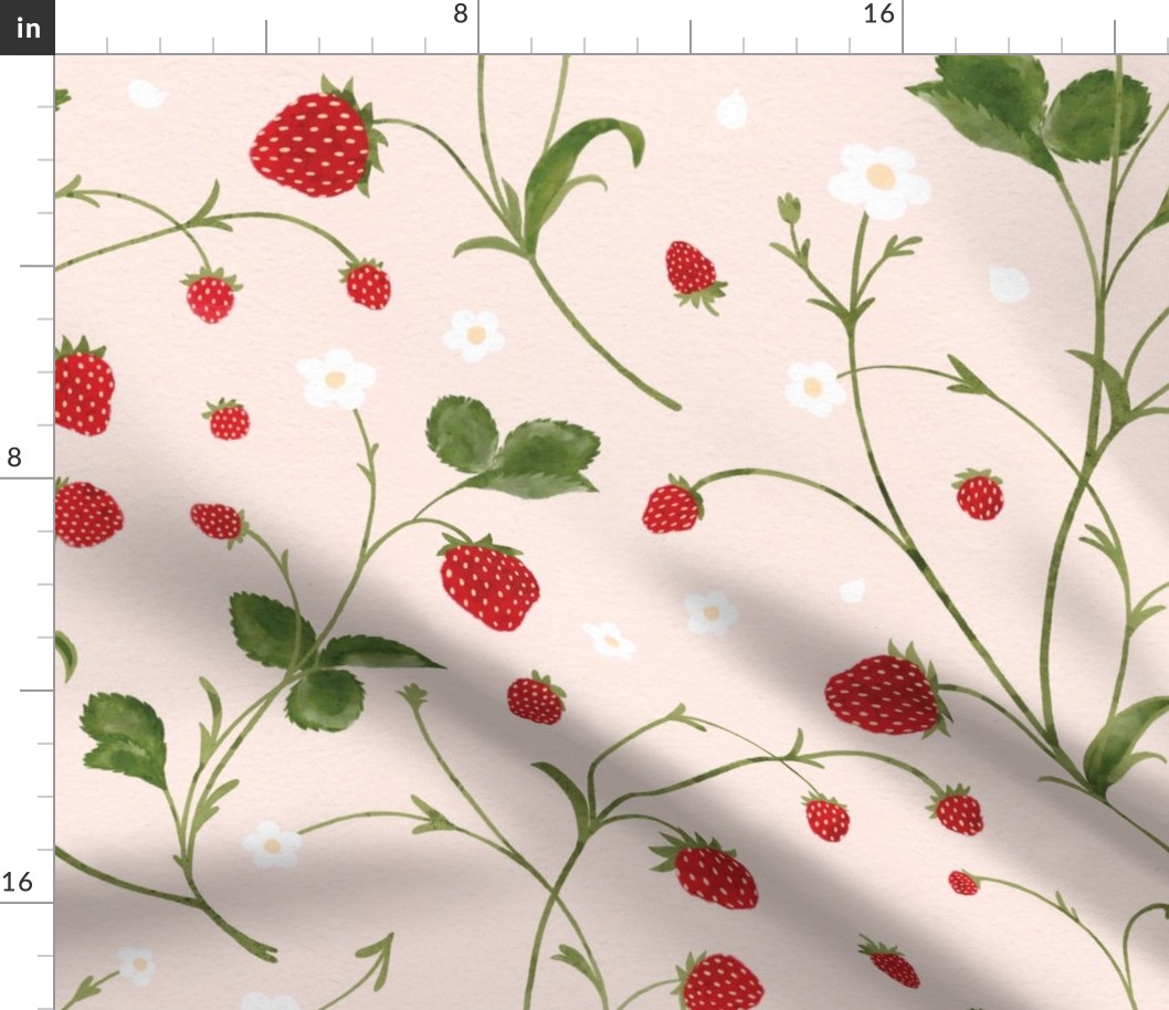 Wild Strawberries (Linen)