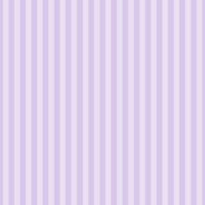 Color of the Year 2023 Digital Lavender and Tonal Lavender 1/2 Inch Cabana Stripes