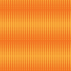 Normal scale • 70s dots - orange