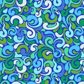 blue swirls/custom 30 %