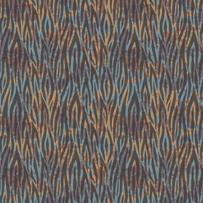 Zebra pattern on a rusty paint splatter - small
