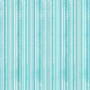 Vintage Stripes Teal Blue