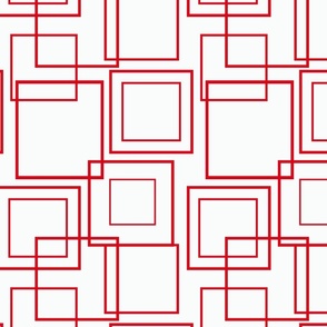 Overlapping Cubes_Red_Small