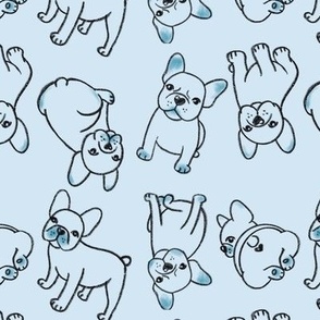 French Bulldogs french bulldog baby boy blue dog puppy puppies dog lovers frenchie owners crafts