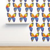 Circus Butterfly (large scale design)