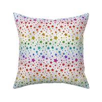 Rainbow Glitter Stars