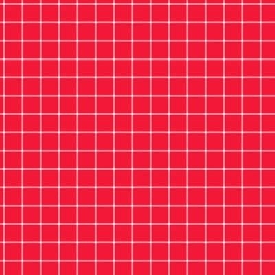 Red Grid Fabric, Wallpaper and Home | Spoonflower