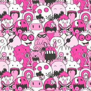 Invasion of the pink aliens