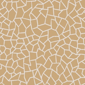 Mosaic Tiles Yellow-Clay