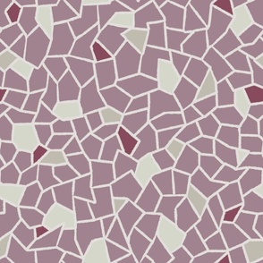 Mosaic Tiles Terrazzo Pink