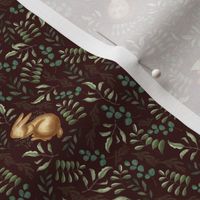 Sleepy Forest Critters in Brown