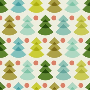 Abstract-X-mas-tree-in-retro-colours-with-balls---XL---JUMBO