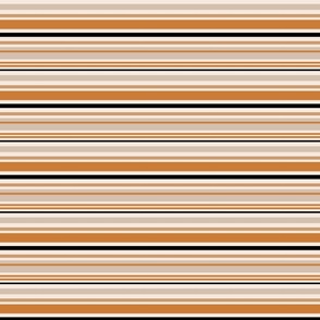 Lawn Chair Stripes-orange and taupe