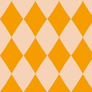 vintage diamond pink orange