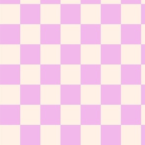 Lilac Checkers 2.5"