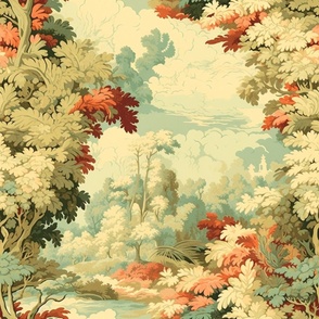Chinoiserie,Vintage, multi color nature,green,yellow, red,orange,teal green and White, Toile, Porcelain, Asian,Floral, Birds,Pagoda,Ceramic,Traditional,Willow Pattern,Oriental, Antique,Fabric,Wallpaper, Hand-painted, Silk, Royal,Garden,Exotic, Rococo,Eleg