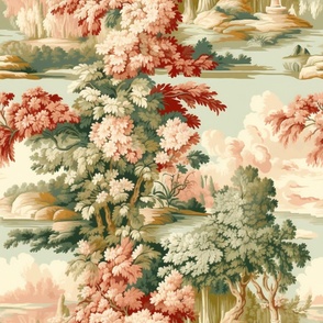 Chinoiserie,Vintage, multi color nature,green,yellow, red,orange,teal green and White, Toile, Porcelain, Asian,Floral, Birds,Pagoda,Ceramic,Traditional,Willow Pattern,Oriental, Antique,Fabric,Wallpaper, Hand-painted, Silk, Royal,Garden,Exotic, Rococo,Eleg