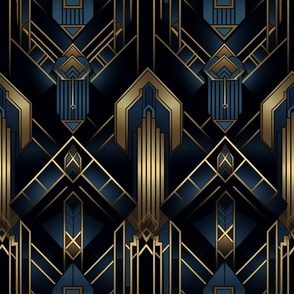 gold,teal,black,silver,Art Deco,Geometric patterns,Bold contrast,Contemporary elegance,Minimalist design,Sleek aesthetics,Clean lines,Abstract motifs,Graphic elements,Striking visual impact,Monochromatic beauty,Dynamic compositions,Visual rhythm,Edgy ,sop
