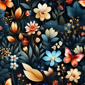 Vibrant colors, Bold patterns,Floral prints,Oversized flowers,Butterfly motifs,Eye-catching designs,Nature-inspired,Unique textures, Fashion-forward,Statement pieces, Whimsical beauty,Contemporary art, Graphic elements,Playful aesthetic,Garden theme,Pop o
