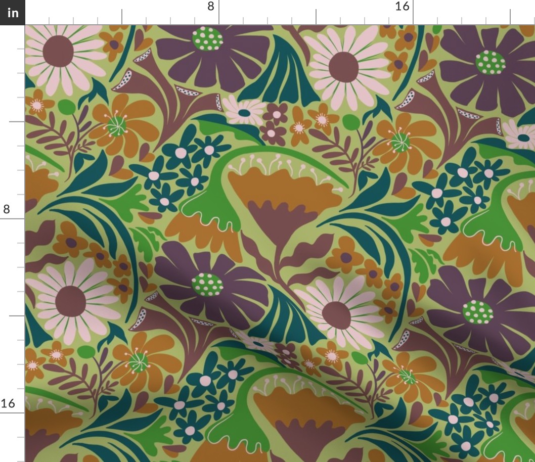 Beryl-green-brown-orange-floral 