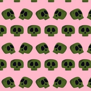 Spooky Ooky Skeletons - pink