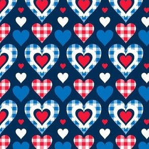 Americana Sweet hearts, 2.5 inch