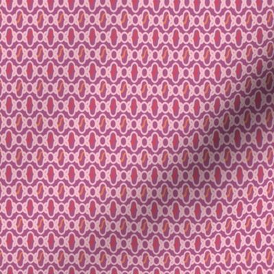 Bright abstract moroccan style pattern in pink and purple