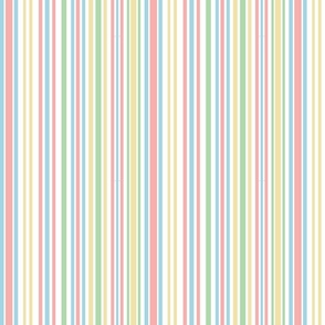 Simply Sweet-Candy Stripes, coordinate to 1960s candies of an era.