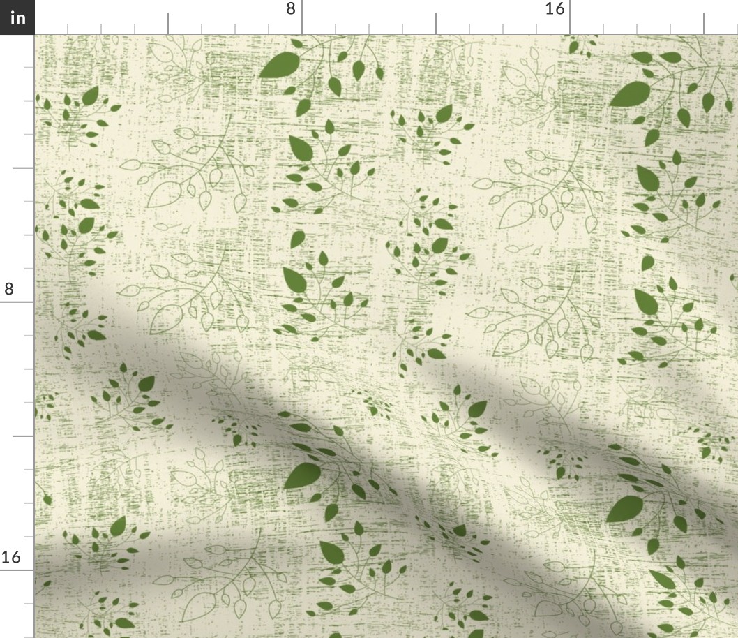 Leaves design  (green)