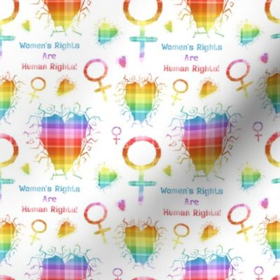 Women’s Rights Rainbow Plaid 