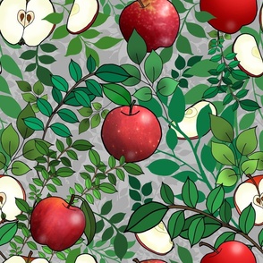 Apple Orchard (Gray large scale) 