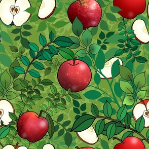 Apple Orchard (Green large scale)  