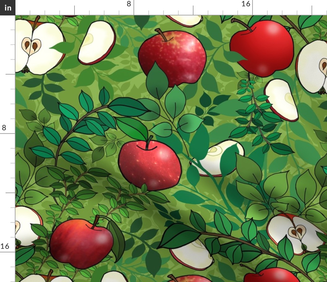 Apple Orchard (Green large scale)  