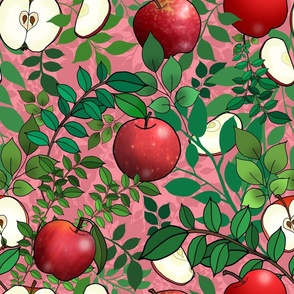 Apple Orchard (Pink large scale)   